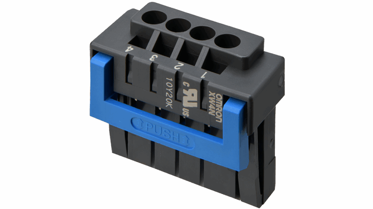 XW4M/XW4N 3.5mm-Pitch Push-In Terminal Block PCB Connectors