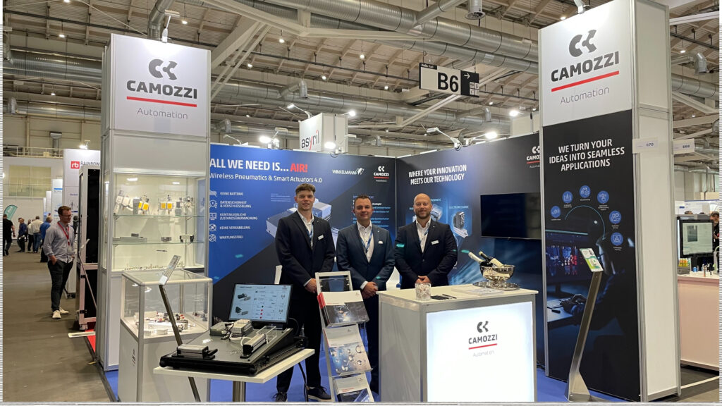 Kabellose Pneumatik trifft auf all about automation 2025