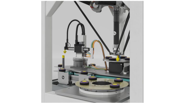 Automationskomponenten zum Werkstücktransport