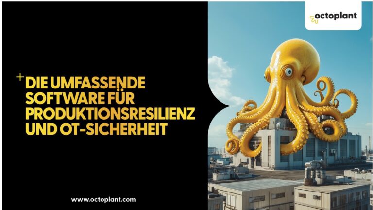 Octoplant: Software für Produktionsresilienz und OT-Sicherheit Octoplant ist der Industriestandard zum Speichern, Versionieren und Vergleichen kompletter Produktionsumgebungen.
