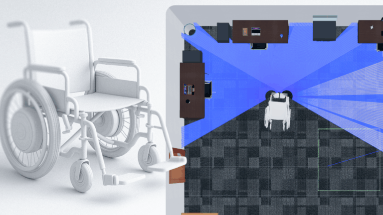 Teilautonomes Fahren für E-Rollstühle zur Kollisionsvermeidung