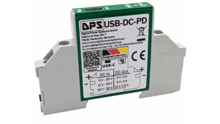 USB-C Power Delivery 3.0 (PD) 5V 9V 12V DIN Rail Charger