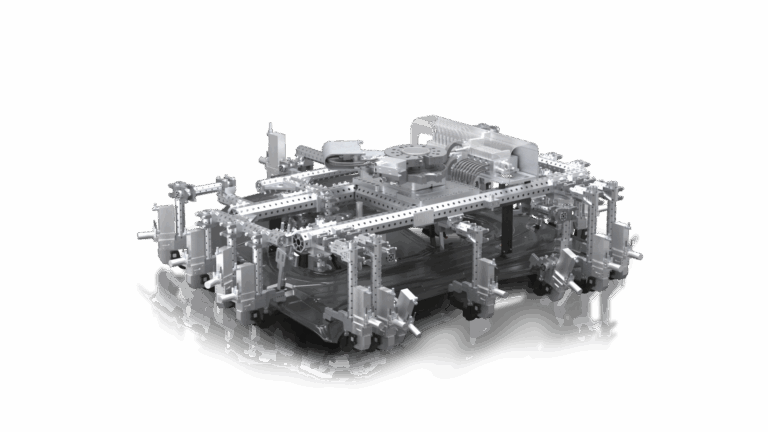 EGT-Profilsystem und Robotergreifer
