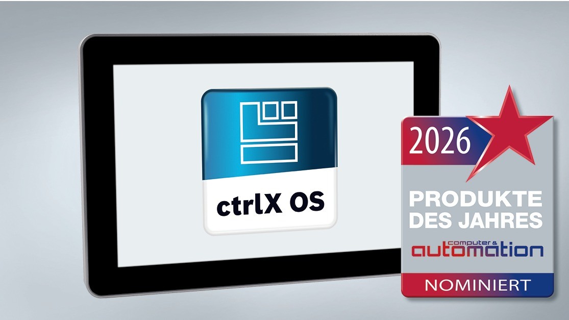 Nominierung Produkt des Jahres 2026: Smart Panel mit ctrlX OS