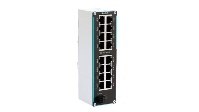 FLEXtra SLIM Ethernet-Switch 16-Port, unmanaged, 100 Mbit