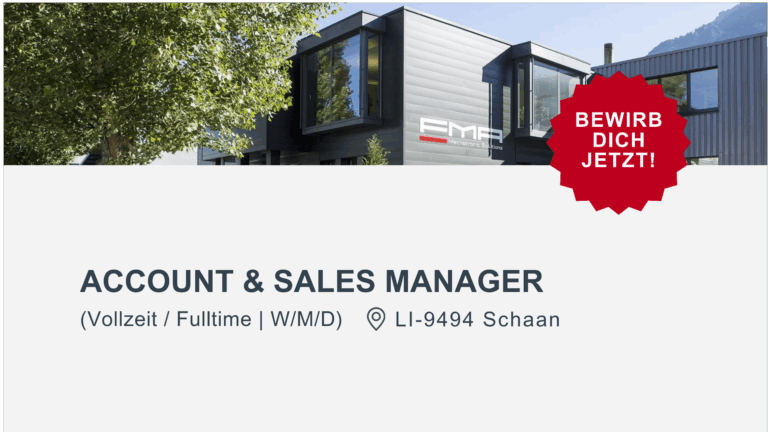Account & Sales Manager