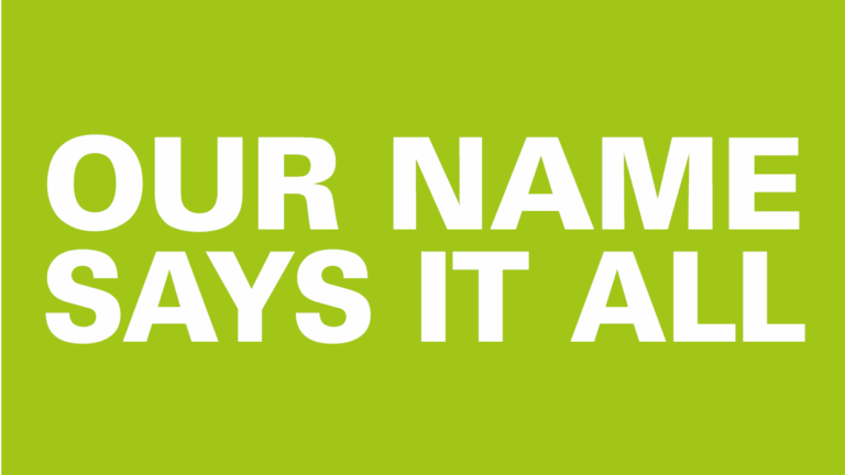 Our name says it all