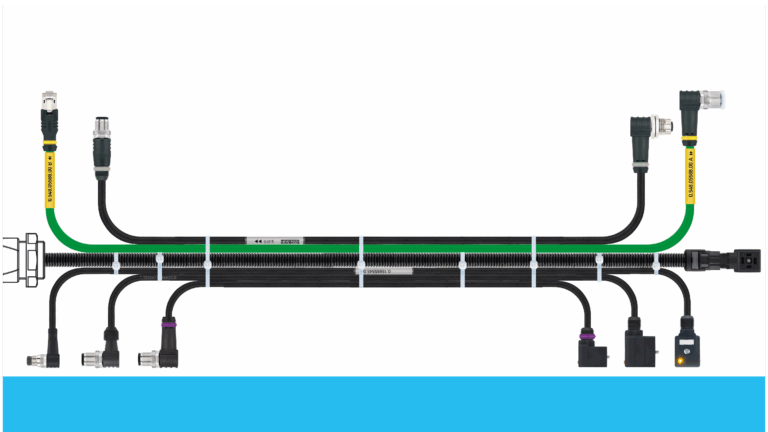Steckverbinder und Kabelbäume für  die extremen Anforderungen in Windkraftanlagen.