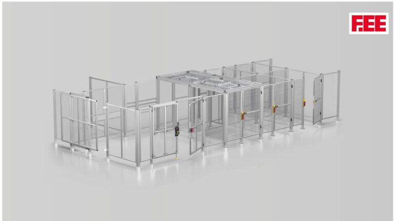 aluminium safety fence systems