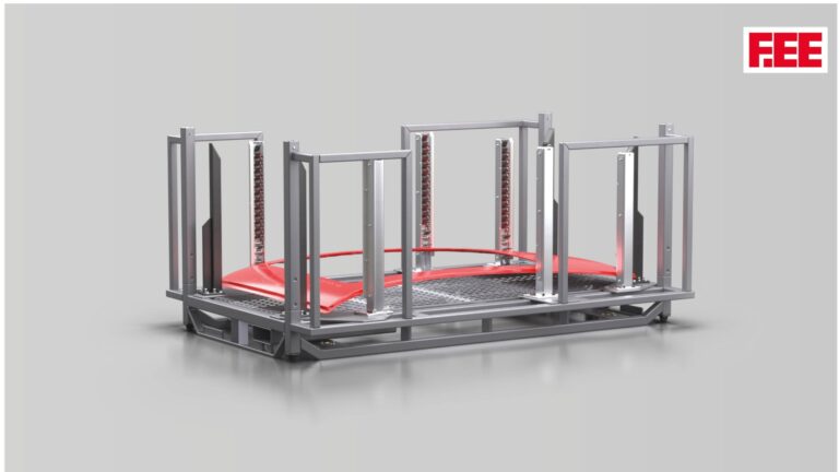 automatic stacking columns and handling column systems