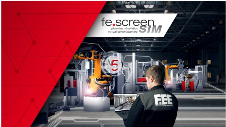 fe.screen-sim – the tool for virtual commissioning and simulation