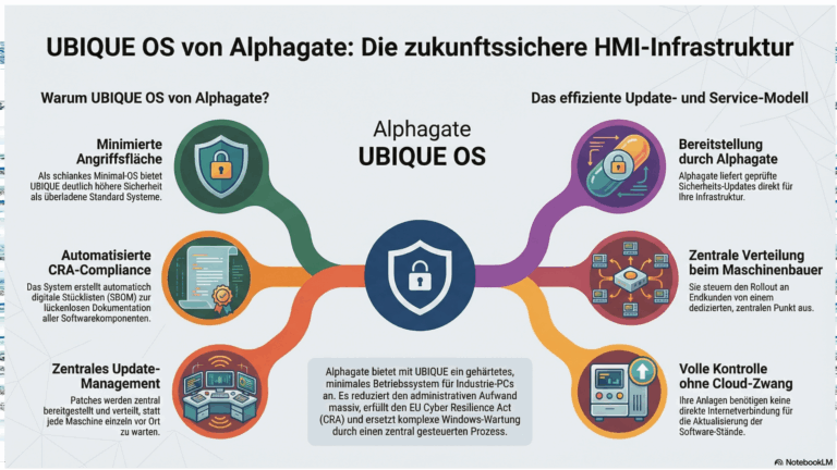 Sicheres Linux OS für ihre HMI – Updates inklusive