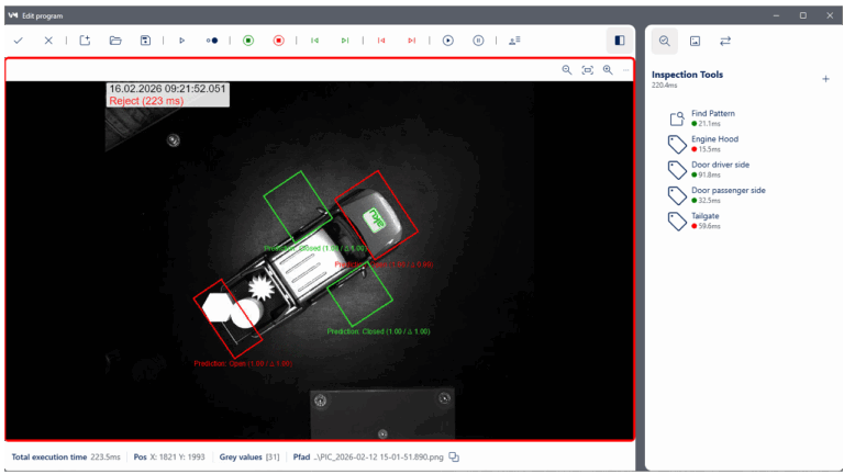 visionManager.Go &ndash; das startklare Bildverarbeitungssystem mit integrierter KI