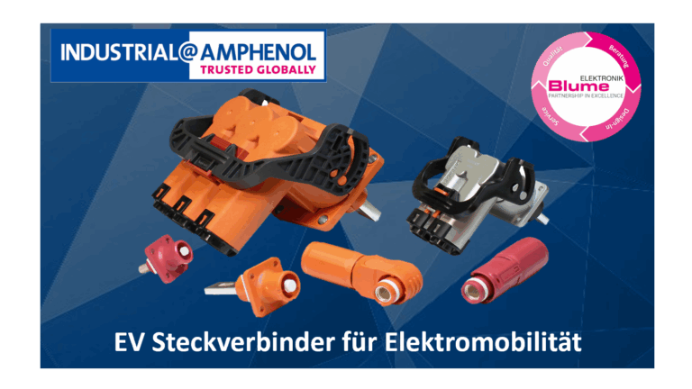 EV &ndash; Connectors for electromobility