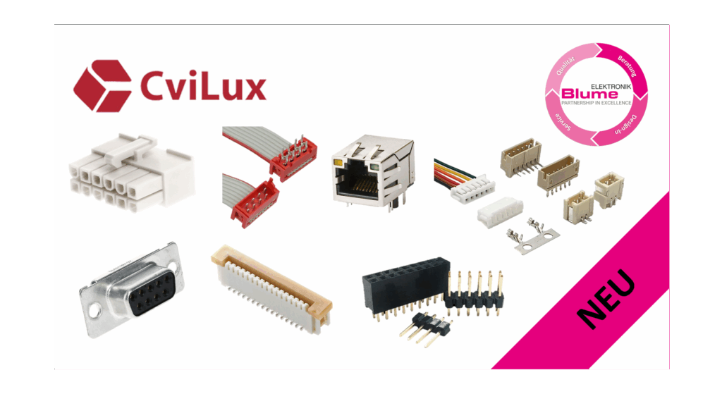CviLux connector – NEW at Blume Elektronik