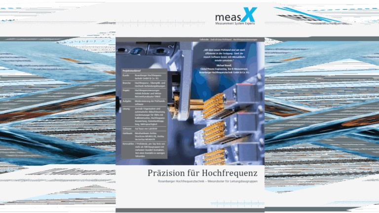 Präzision für Hochfrequenz