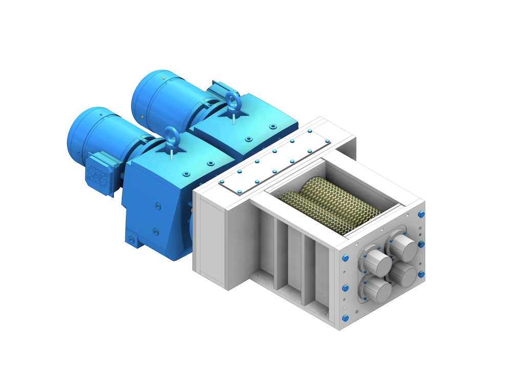 MOCO ZG 1300 / 4-Wellen-Granuliermaschine