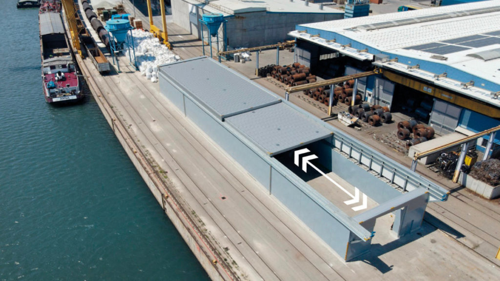 A LÜRA hall solution is perfect logistics.