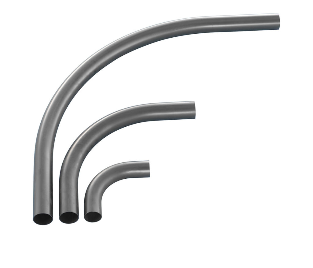 Highly wear-resistant stainless steel pipe bends HVA NIRO®