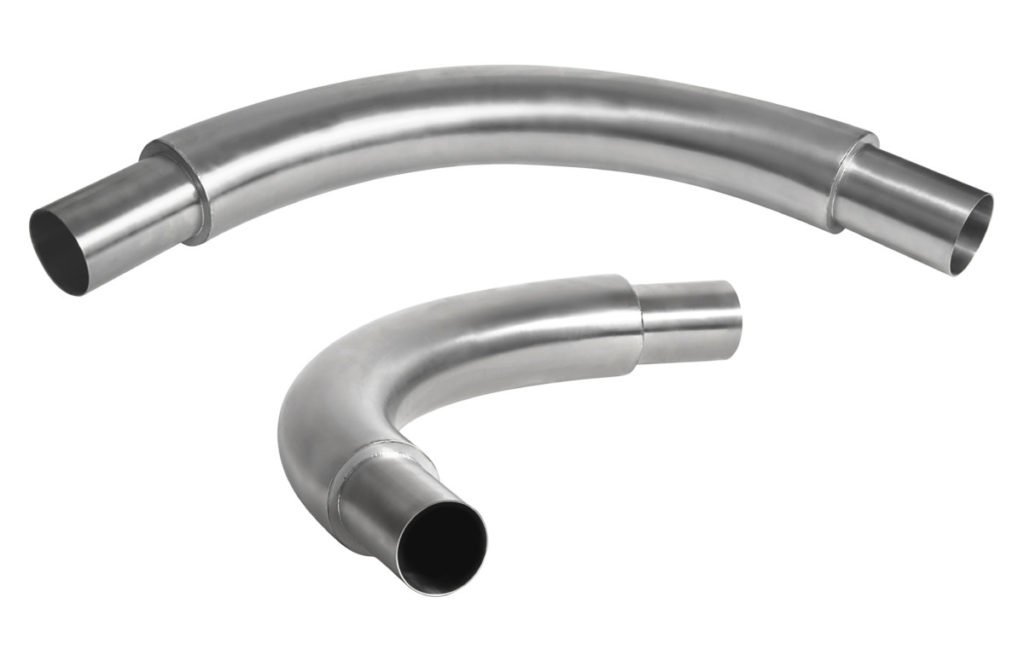 DWR Double-skin high wear-resistant stainless steel pipe bends