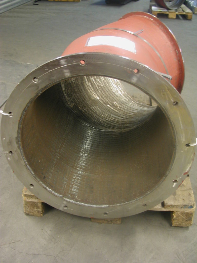 Innengepanzerte Rohre und Formstücke