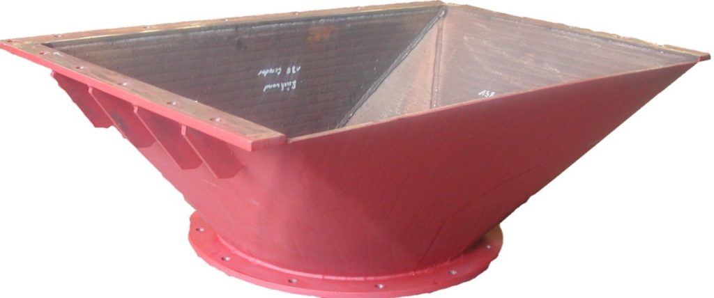 Bulk material funnel