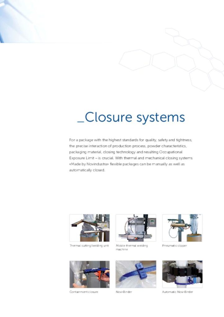 Closure systems