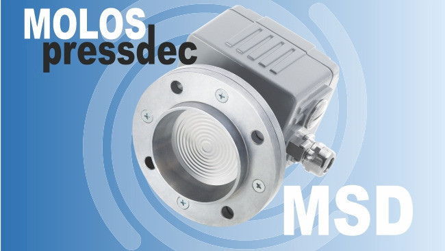 MOLOSpressdec – Silo overpressure detector MSD as safety equipment