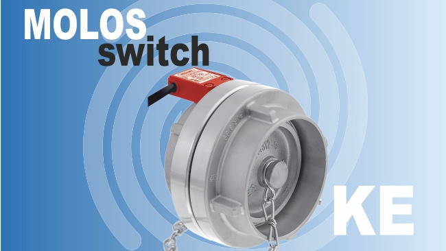 MOLOSswitch – Coupling systems with limit switch for industrial hose of KEIN series