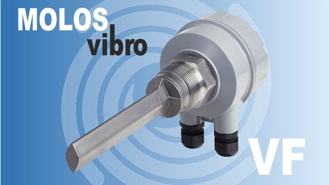MOLOSvibro – Vibration Füllstand Anzeiger der VF Serie für Füllstandmessung in Schüttgütern