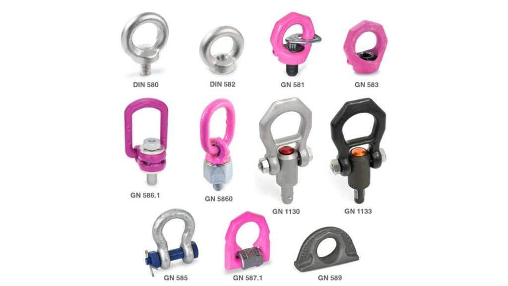 Lasten sicher am Haken