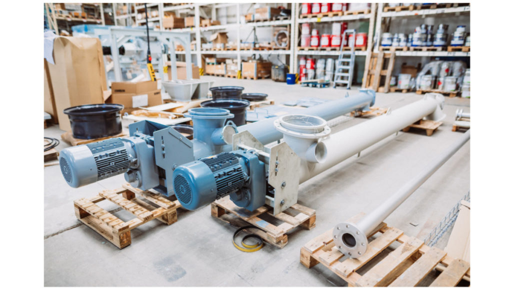 Tubular screw conveyor