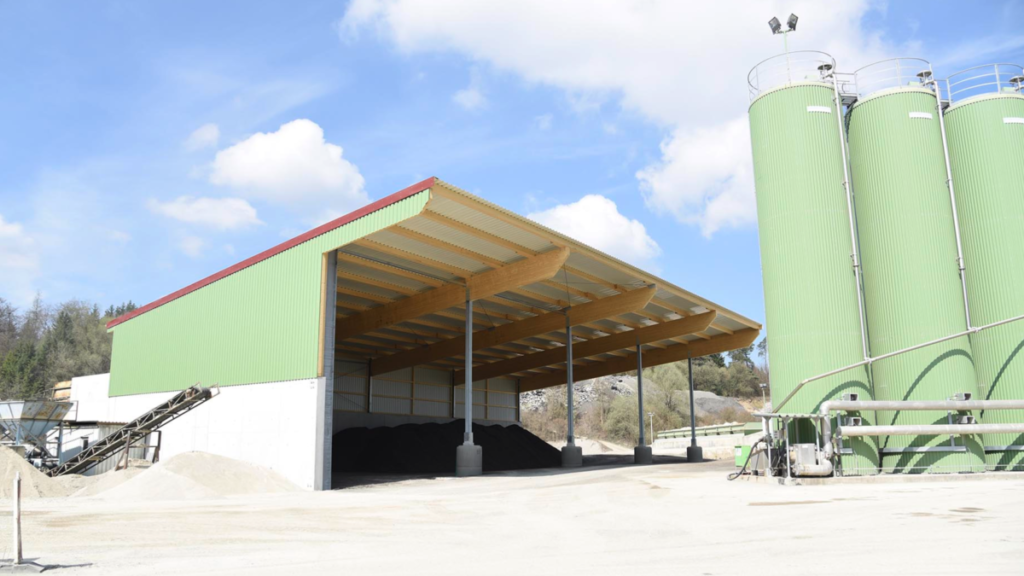 Bau-/ Rohstofflagerung