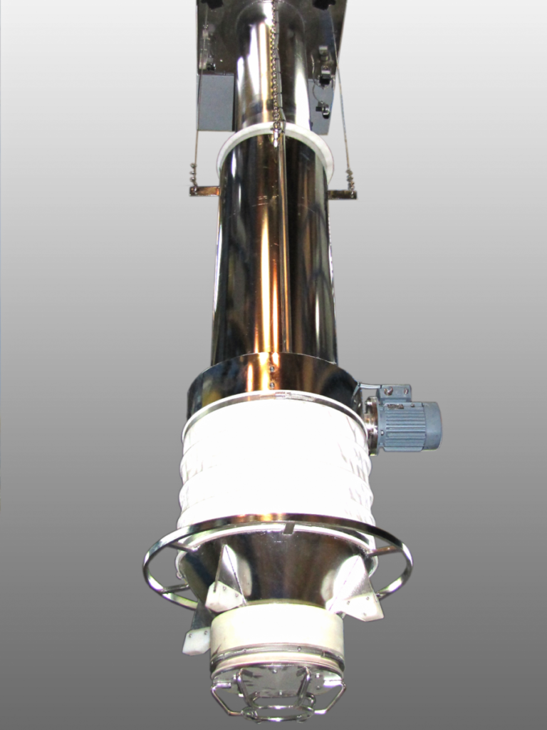 Loading telescope MVS-TD – for residue-free loading of hygienically sensitive products