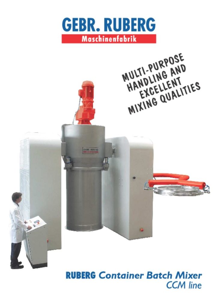 RUBERG Container Batch Mixers
