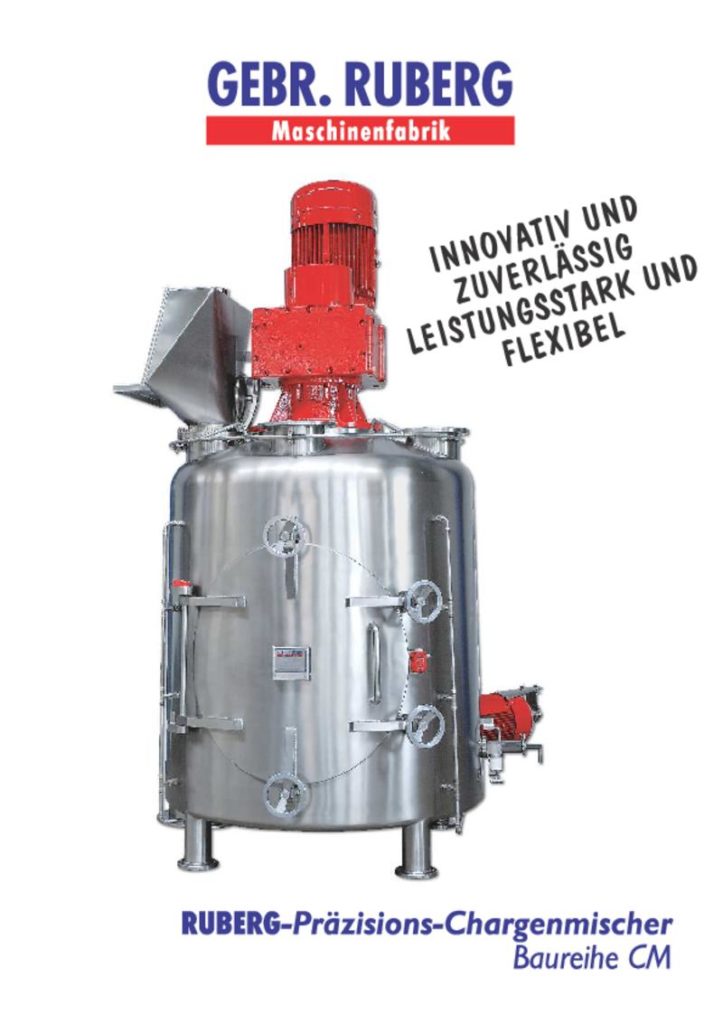 RUBERG-Präzisions-Chargenmischer