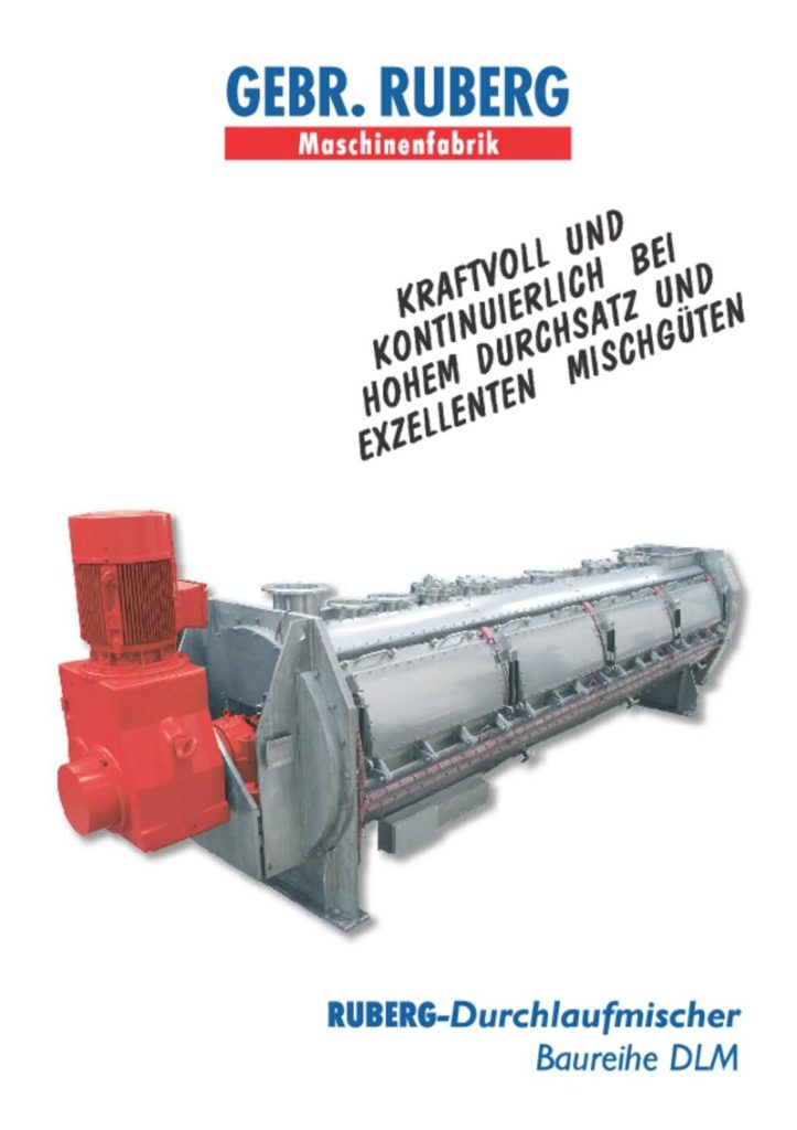 RUBERG-Durchlaufmischer