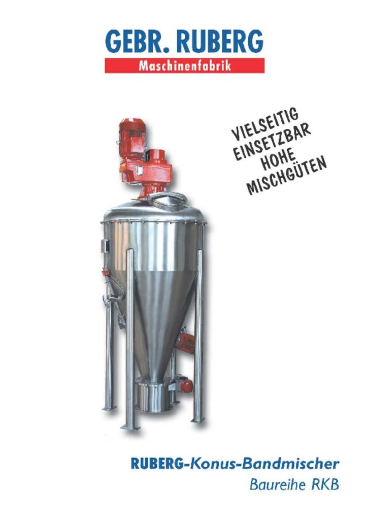 RUBERG-Konus-Bandmischer
