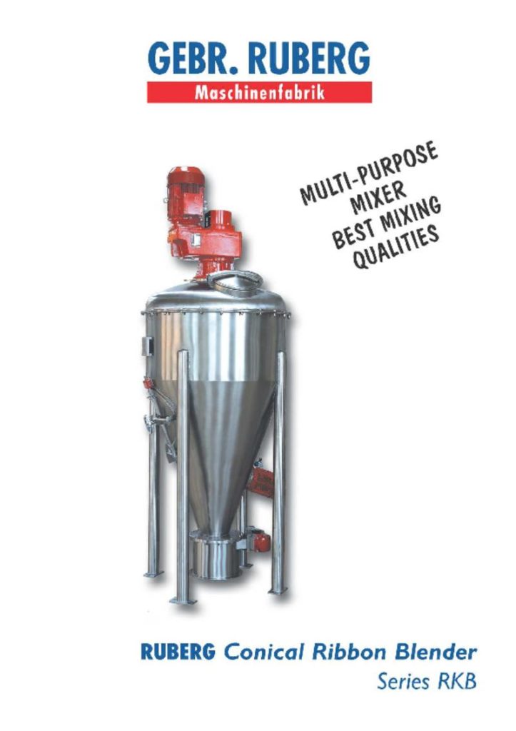 RUBERG Conical Ribbon Blender