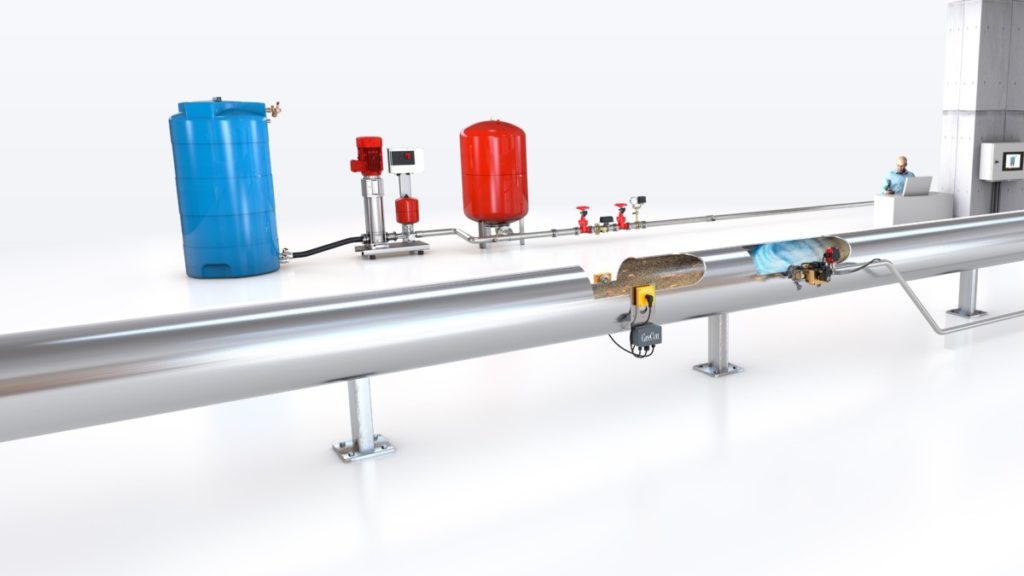 Spark Detection and Extinguishing System