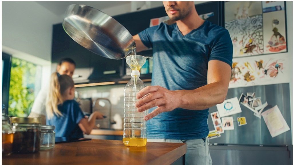 Used cooking oil collection