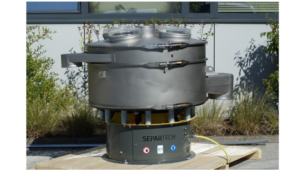 Screening machine/Sifter/Siebmaschine