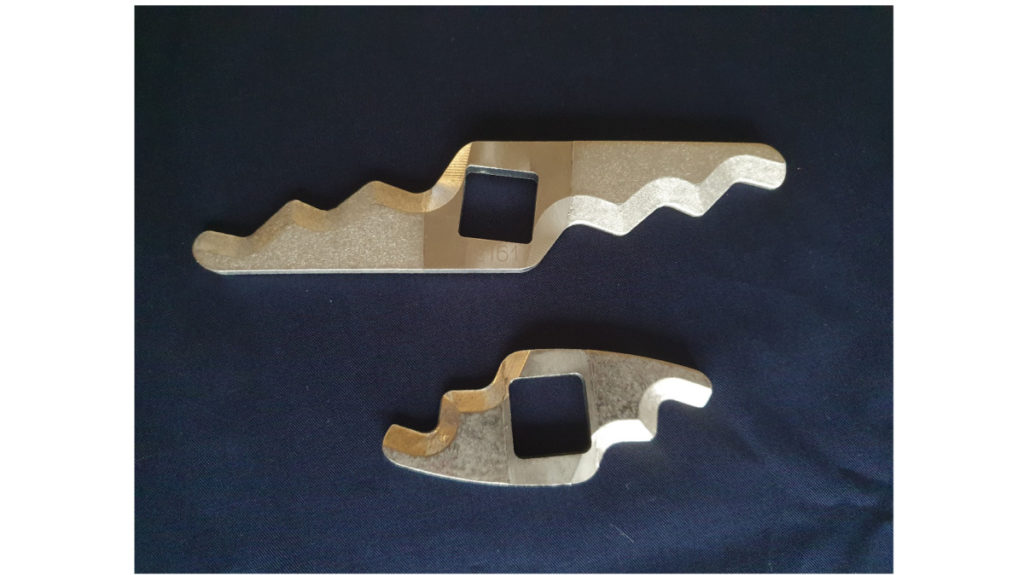 BrazeCoat™-Suspension beschichtete Schlagmesser für Misch- und Mahlanlagen