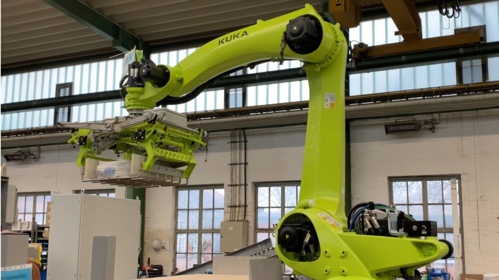 Greif-Velox Velopack Roboter-Palletizing