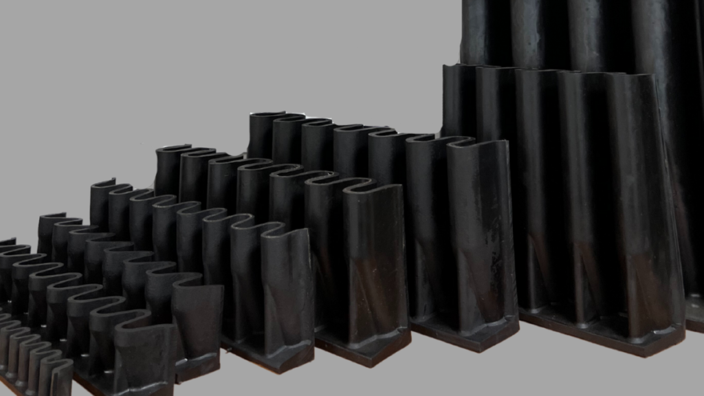 Wellenkanten und Stollen