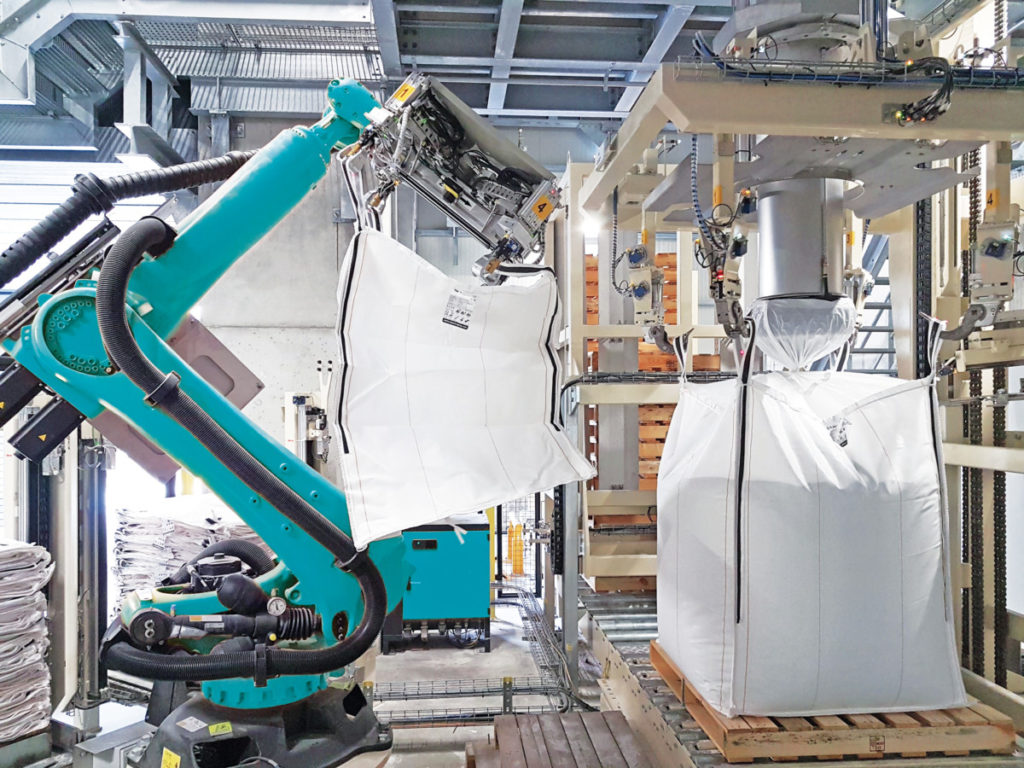 Vollautomatische Big Bag Füllstation