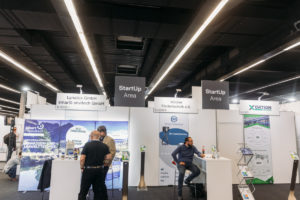Start-up Area der SOLIDS & RECYCLING-TECHNIK Dortmund