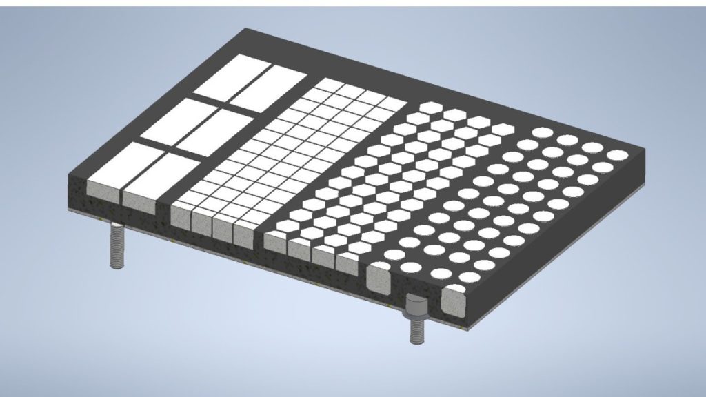 KÜPER Gummiverschleißelemente mit Keramik