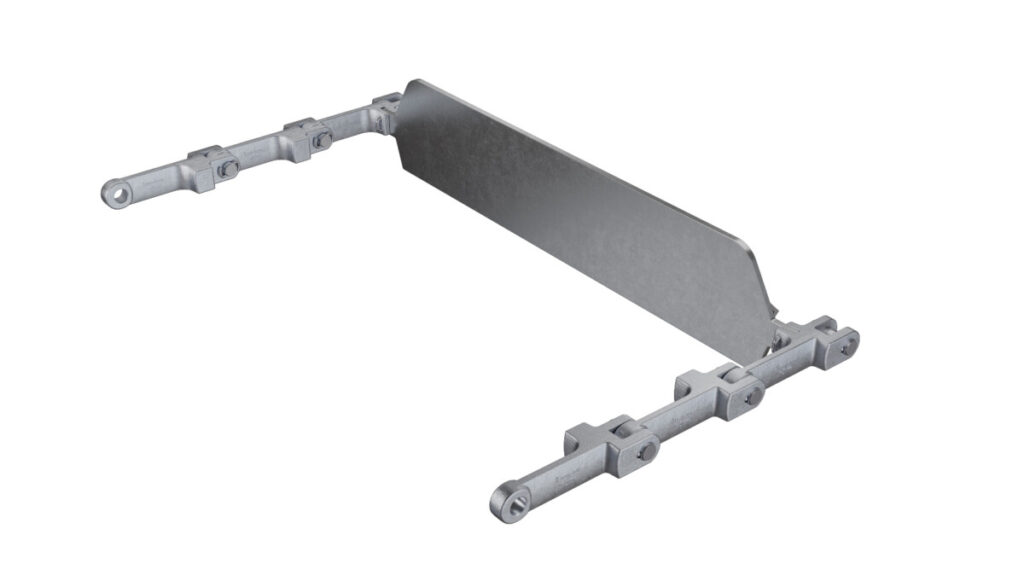 Gabellaschenkette im Doppelstrang