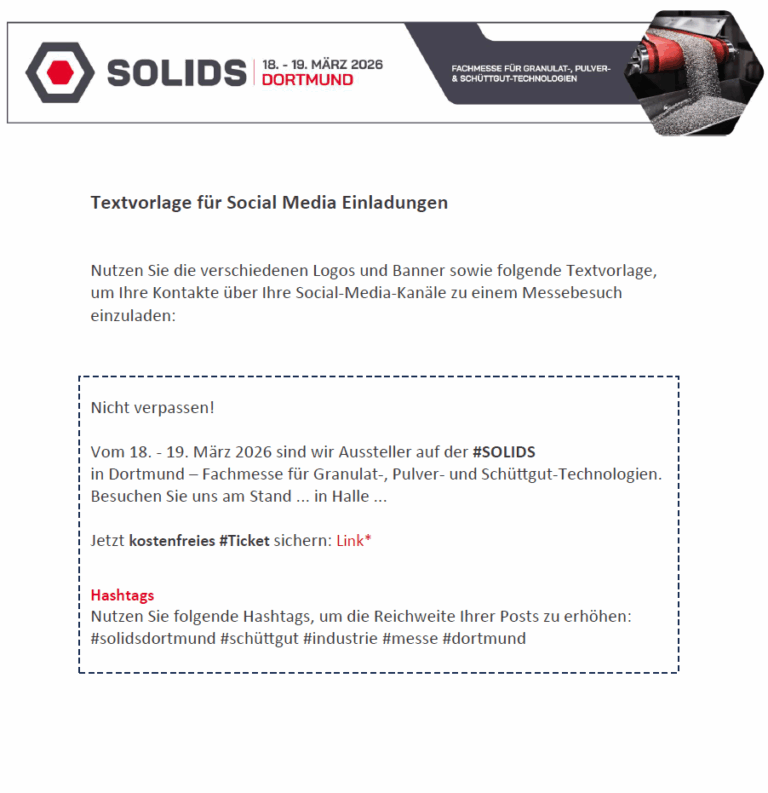 Snippet Textvorlage Social Media